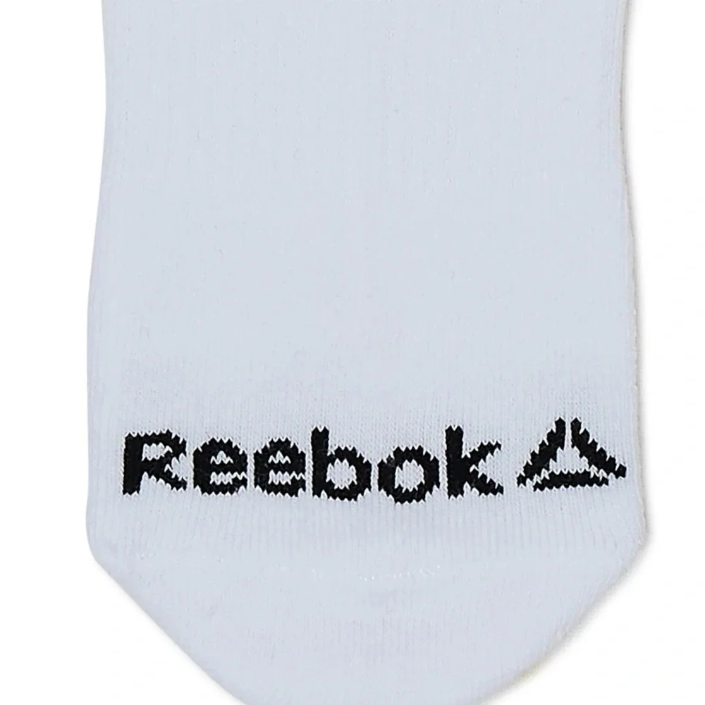 Reebok Men's Performance Cotton Blend Low Cut Socks, 6-Pack